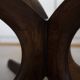 Table basse en verre et en bois