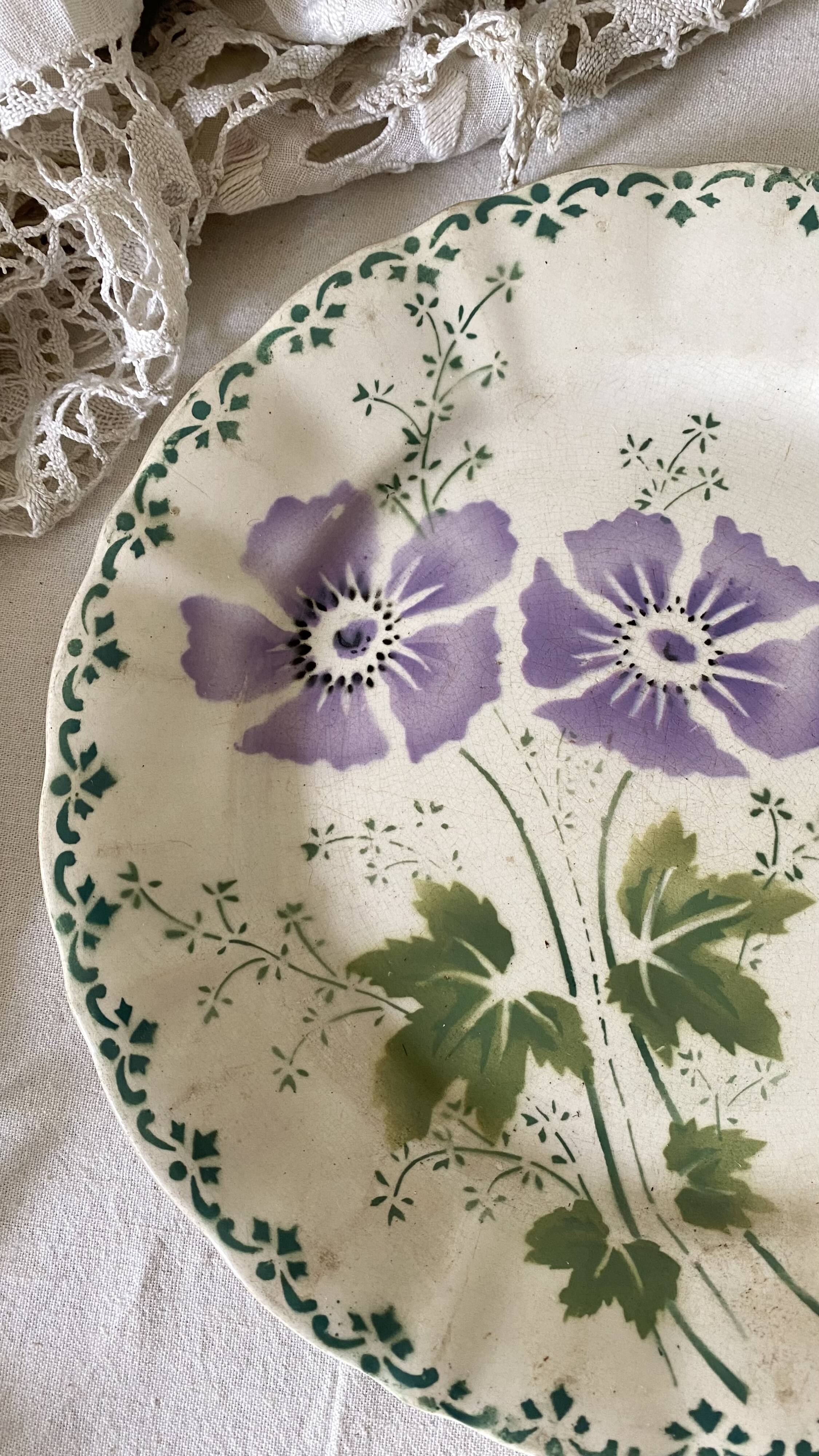 Iron earth plate St amand A Lebacqz & Bouchart