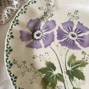 Assiette terre de fer St amand A Lebacqz & Bouchart