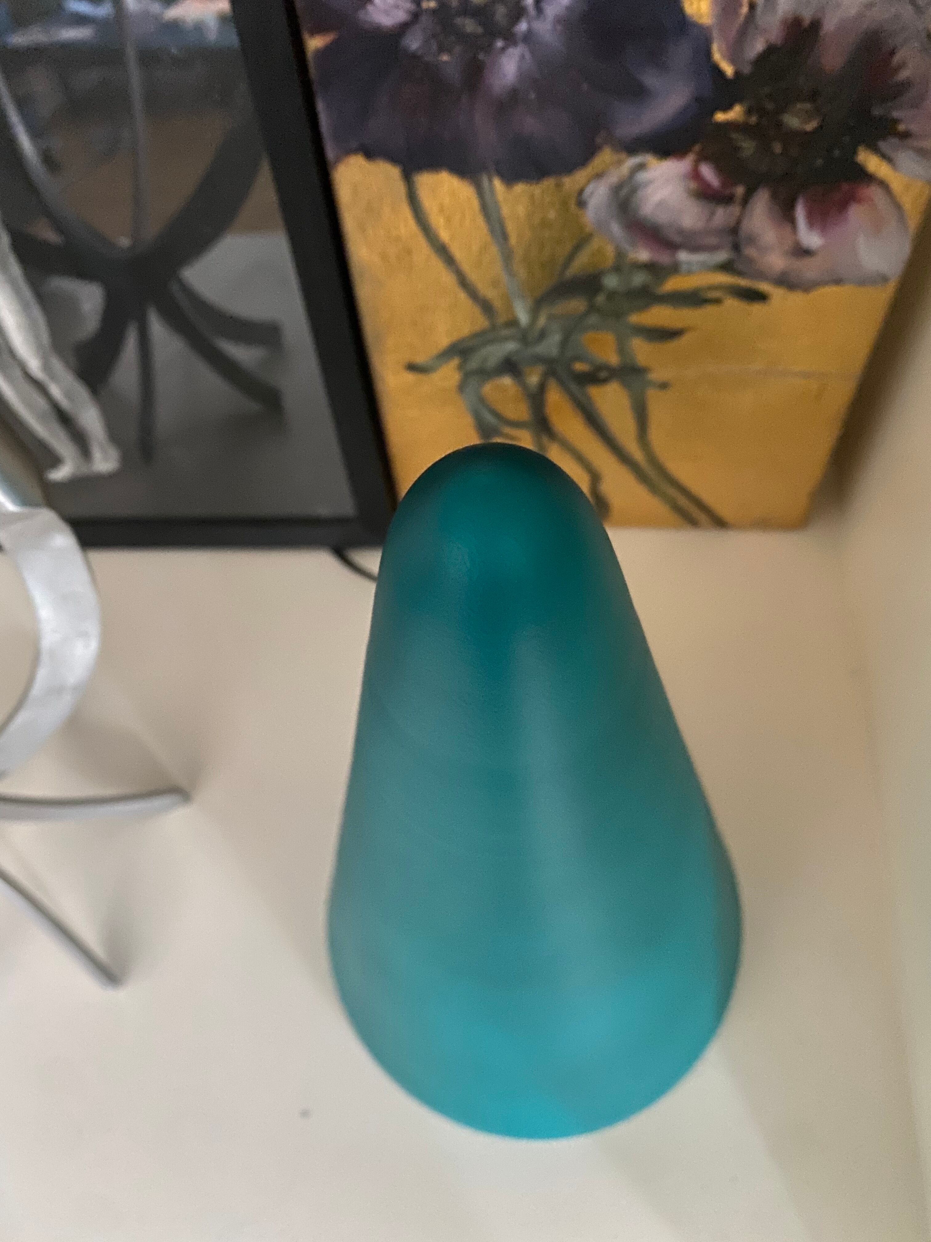 Teepee SCE green cone lamp vintage 80s