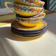 Lunches or chocolate cups, antique, earthenware from Provence
