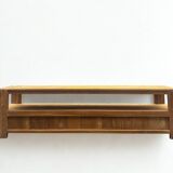 Low solid wood furniture with drawers