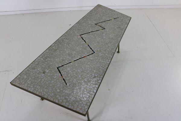 Table basse mosaïque de l’artiste allemand Berthold Müller