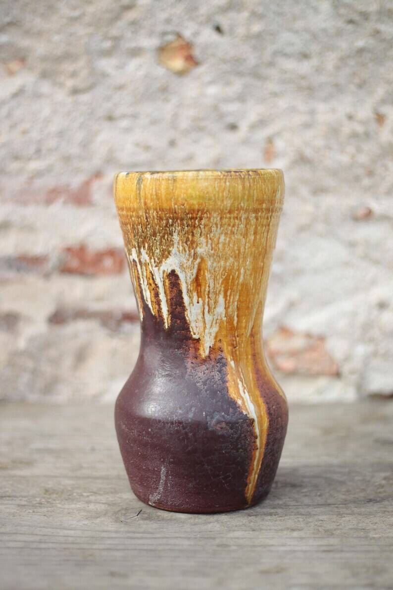 Hubert Guy for Accolay – Important glazed ceramic vase – France, circa 1955