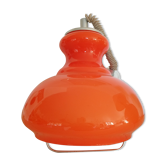 orange opaline kitchen chandelier