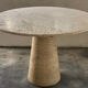 Dining table in travertine Up & Up, Italy, 1970s