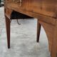 Louis XVI style flat desk in 19th century mahogany