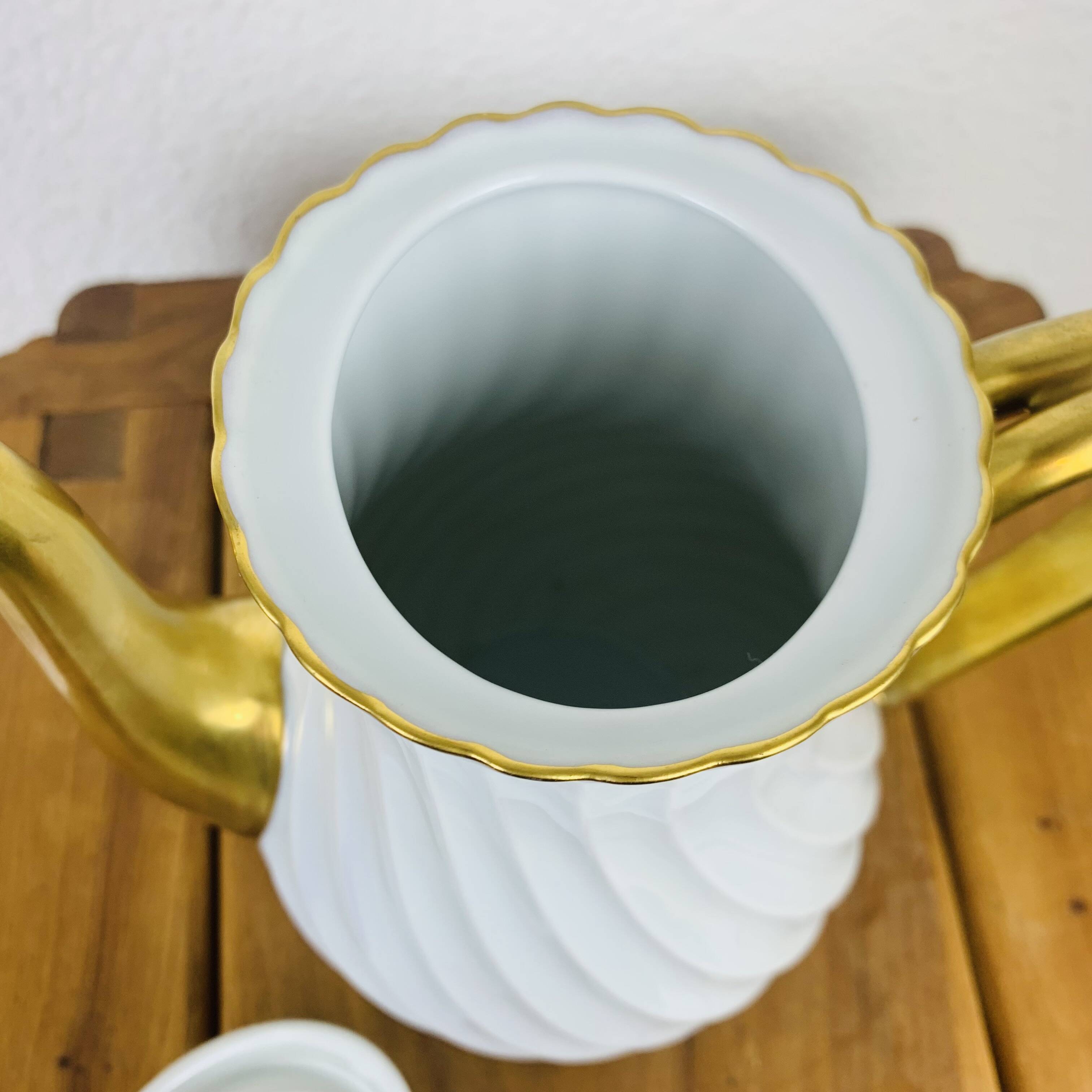 Haviland Limoges teapot and milk jug