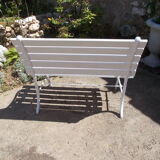 Wrought iron bench