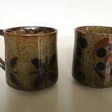 Stoneware cups