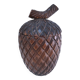 Solid vintage pine cone wood box