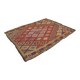 Tapis Kilim anatolien à motifs géométriques