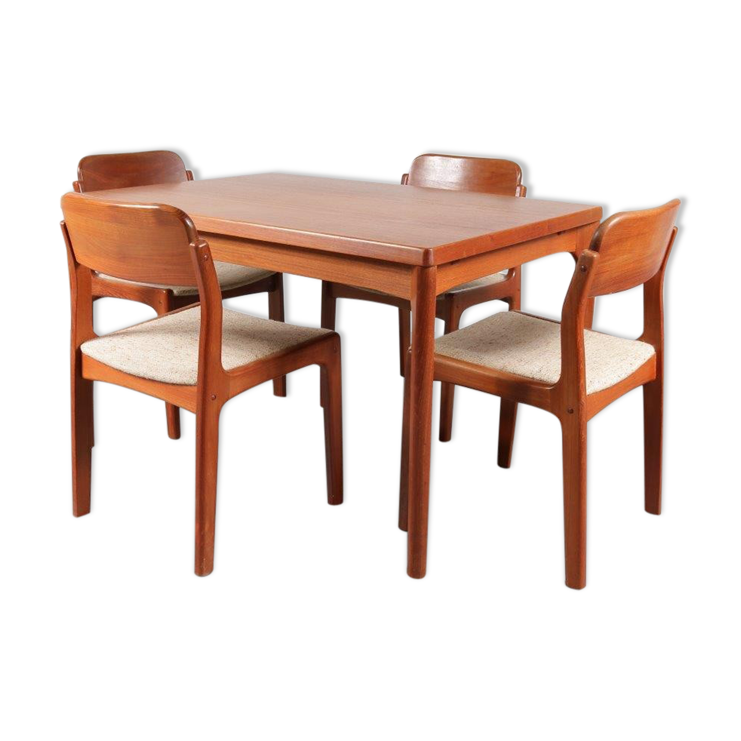 All dining room Scandinavian by Henning Kjaernulf for Vejle Stole