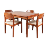 All dining room Scandinavian by Henning Kjaernulf for Vejle Stole