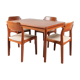 All dining room Scandinavian by Henning Kjaernulf for Vejle Stole