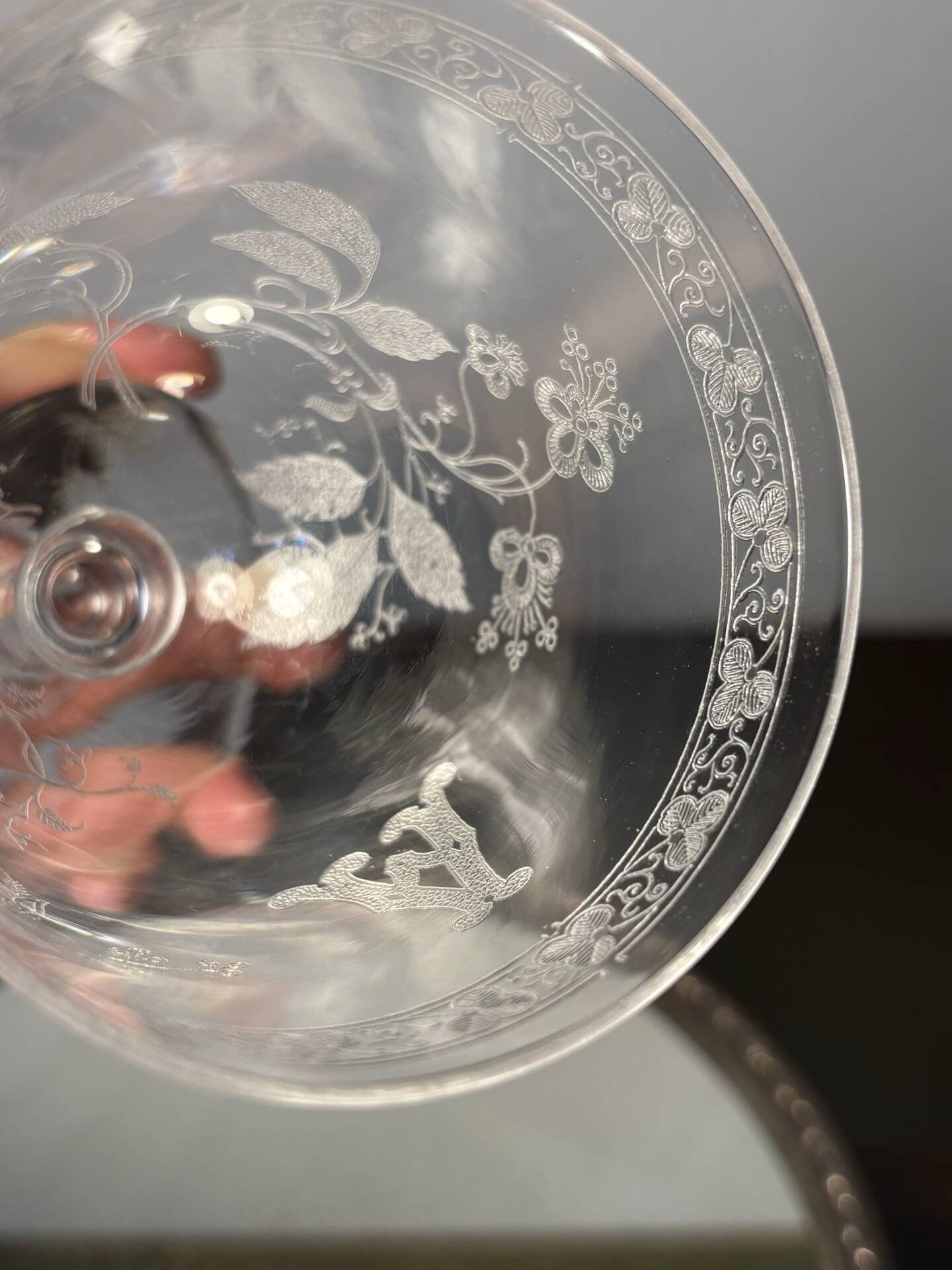 Water glass Baccarat early 20th century