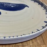 Set of 6 completely handmade plates.