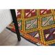 1970s Vintage Turkish Oushak Handmade Wool Cotton Orange Area Rug 158x233
