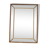 Mirror with glazing bead