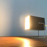 Mid-century minimalist table lamp by Wilhelm Braun Feldweg for Doria Leuchten, 1960s.