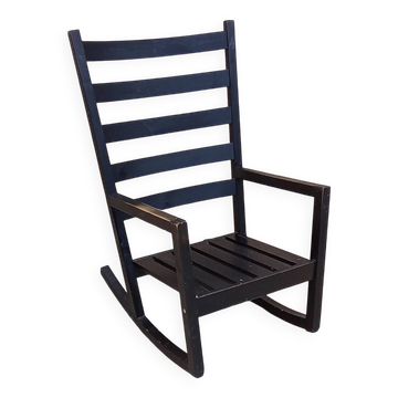 Designer wooden rocking chair