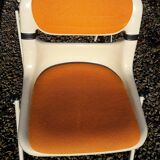 Duo of Dorsal chairs by E Ambasz and G Piretti in 1990