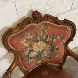 Pair of convertible armchairs