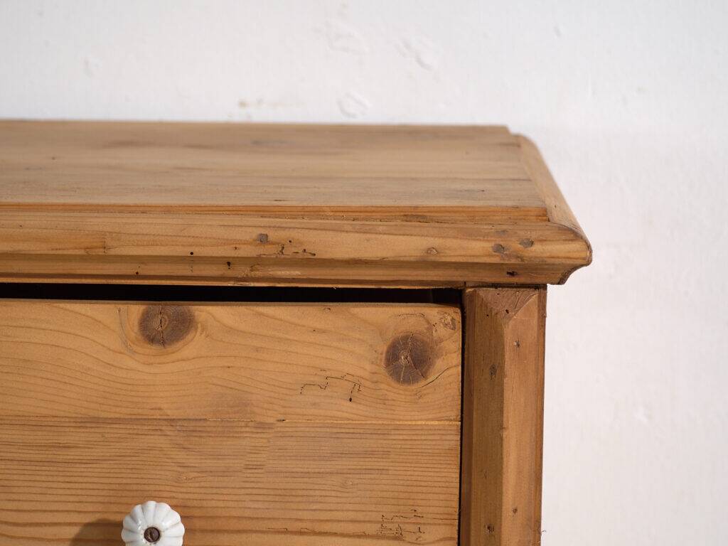 Antique pine commode – Central Europe (c.1880–1910)