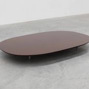 Minimalist Walnut Coffee Table by Cappellini, Italy