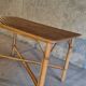 Table rotin vintage