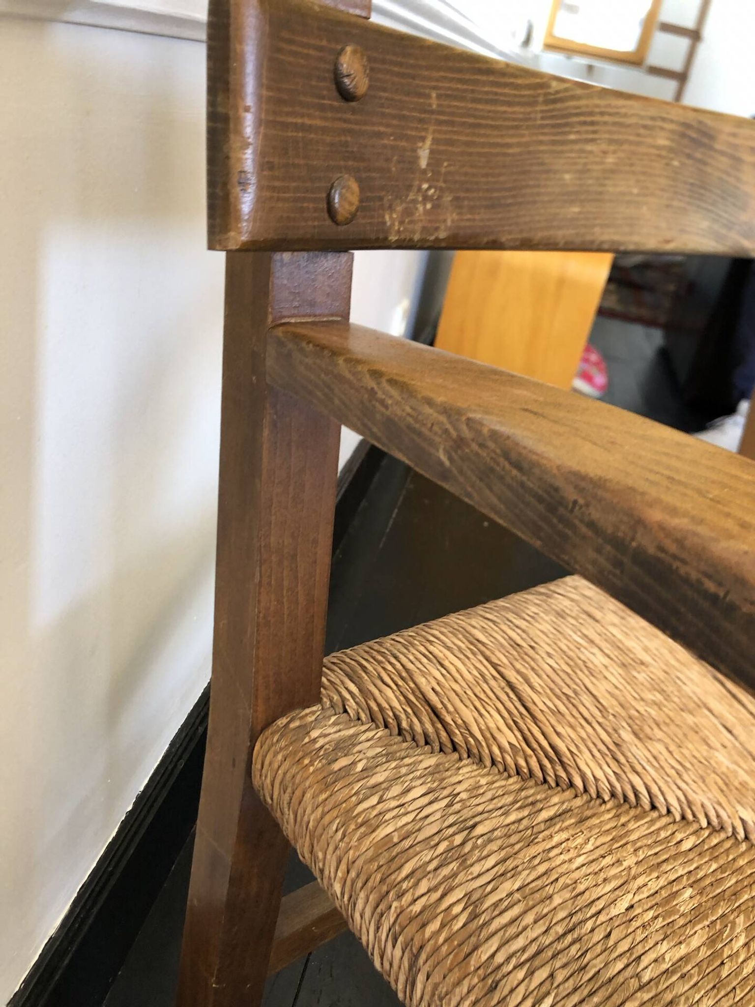Spanish brutalist armchair circa 1960