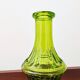 Bouteille Empoli Mid-Century en verre vert