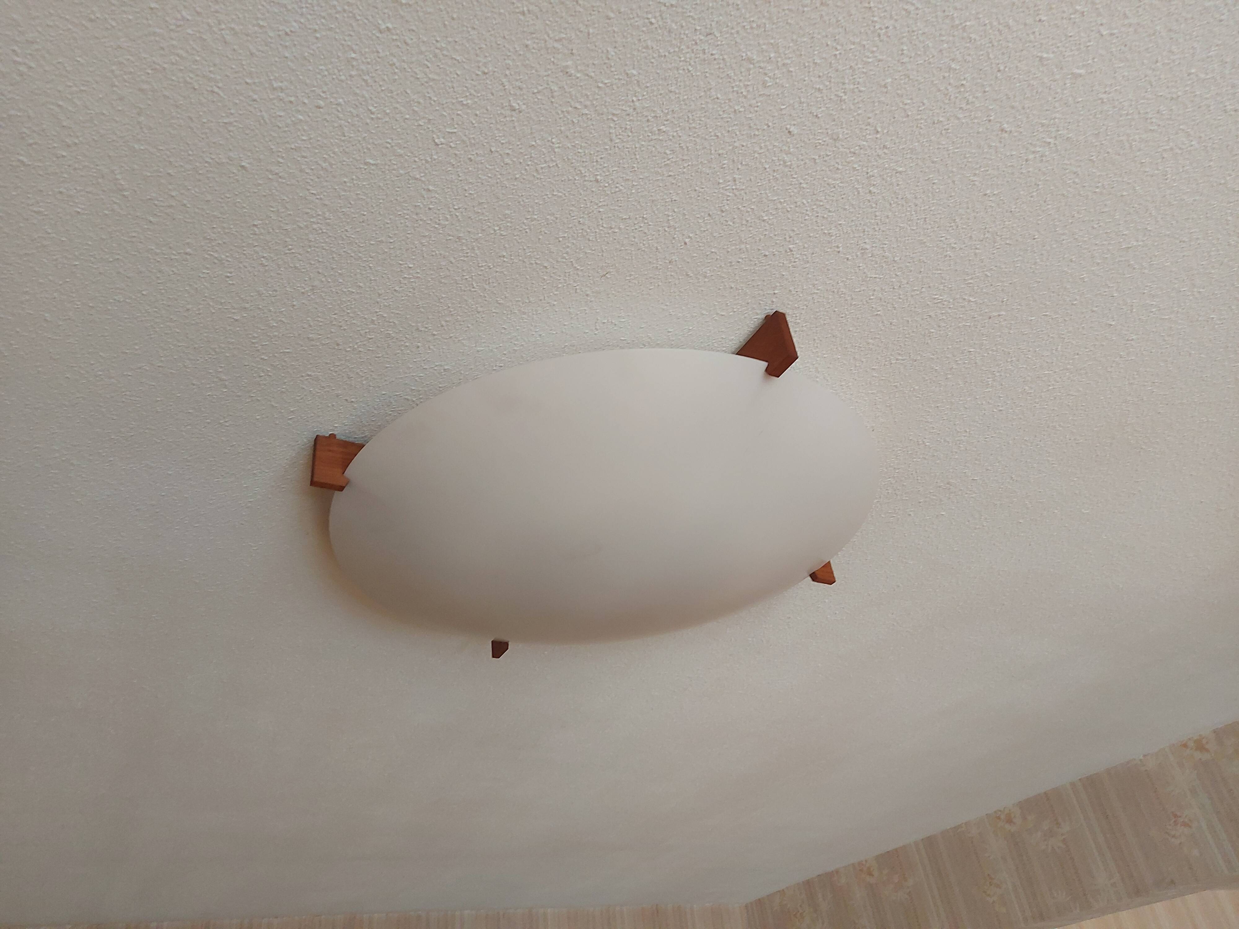 Plafonnier, lustre design Scandinave Osten Kristiansson pour Luxus