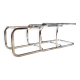 3 Table Chrome Design 70s'