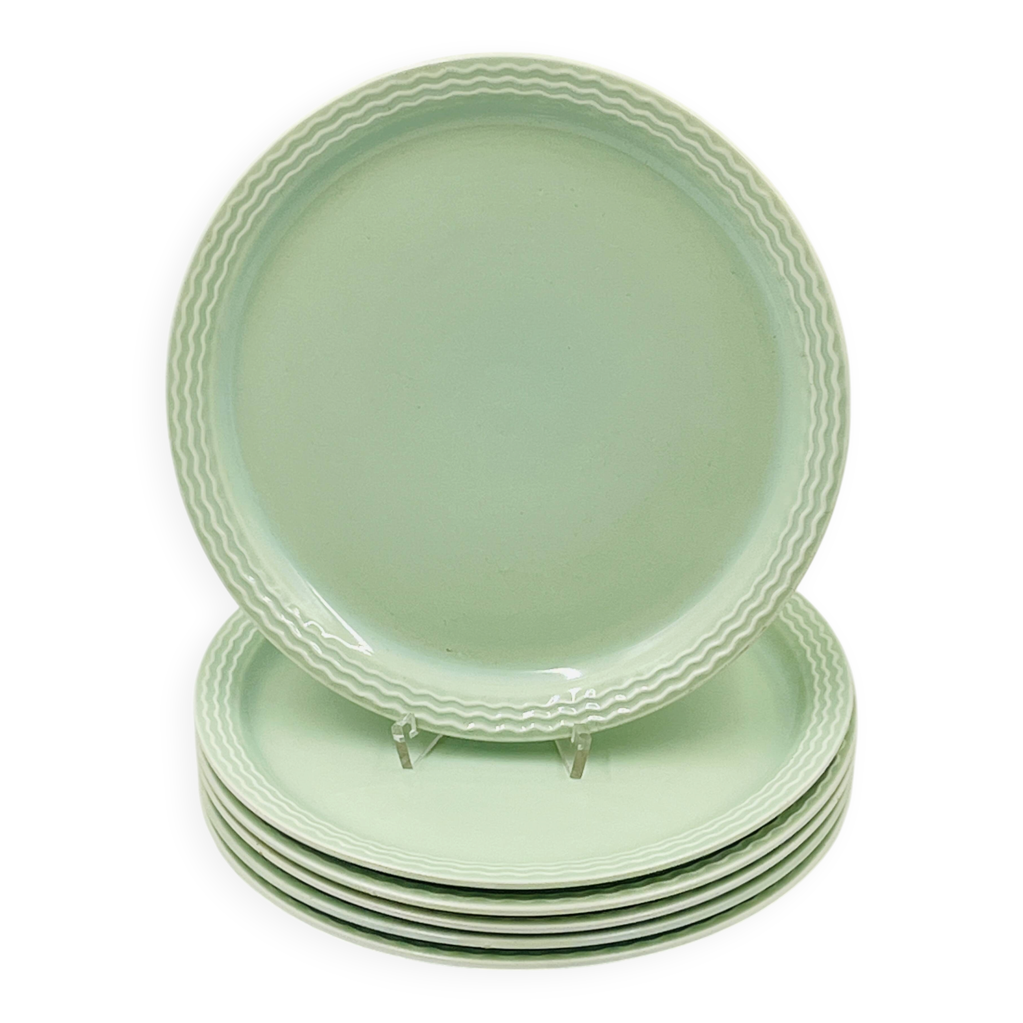 Lot de 6 Assiettes Plates Villeroy & Boch Ondine