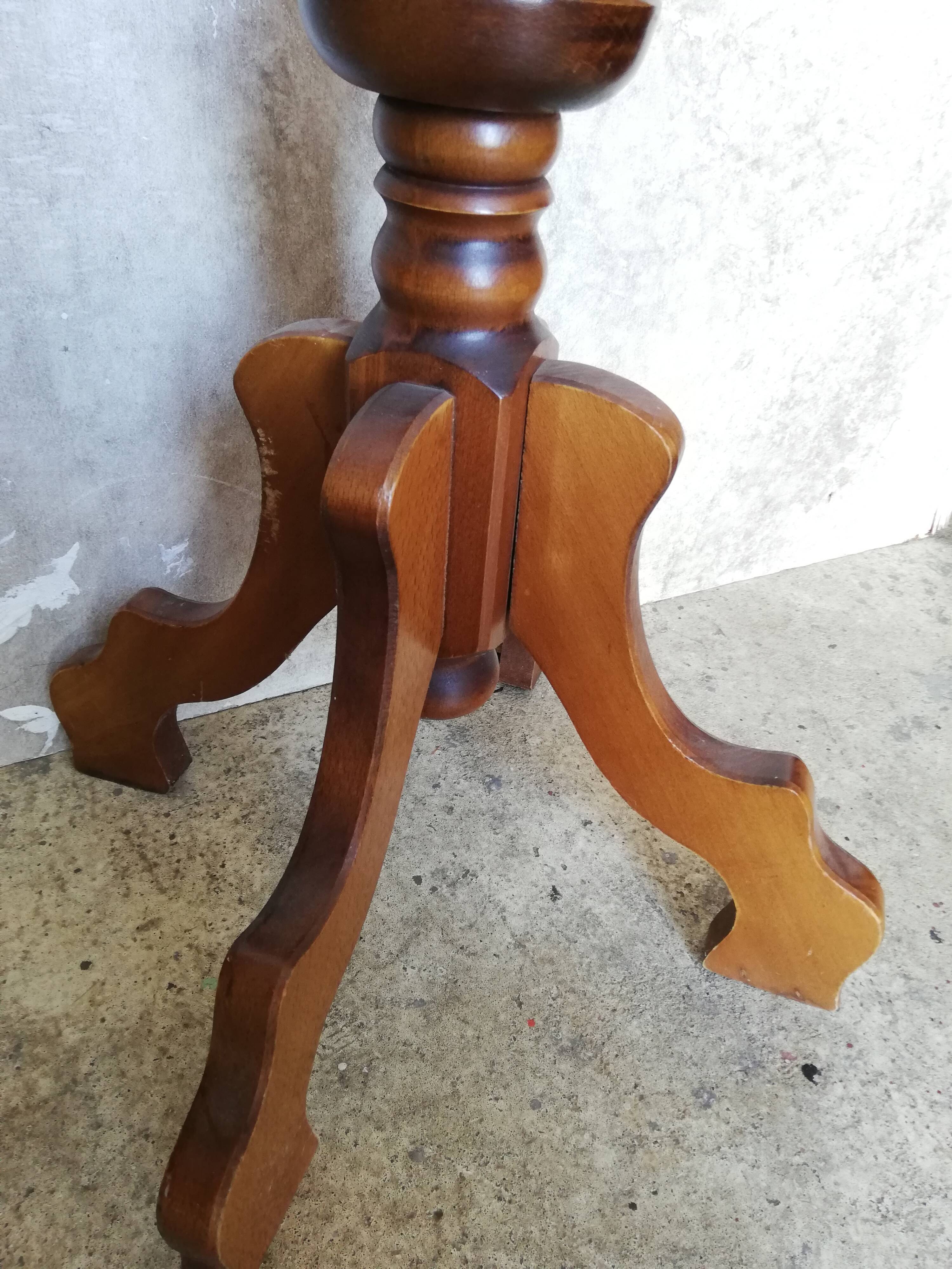 Vintage wooden coat rack