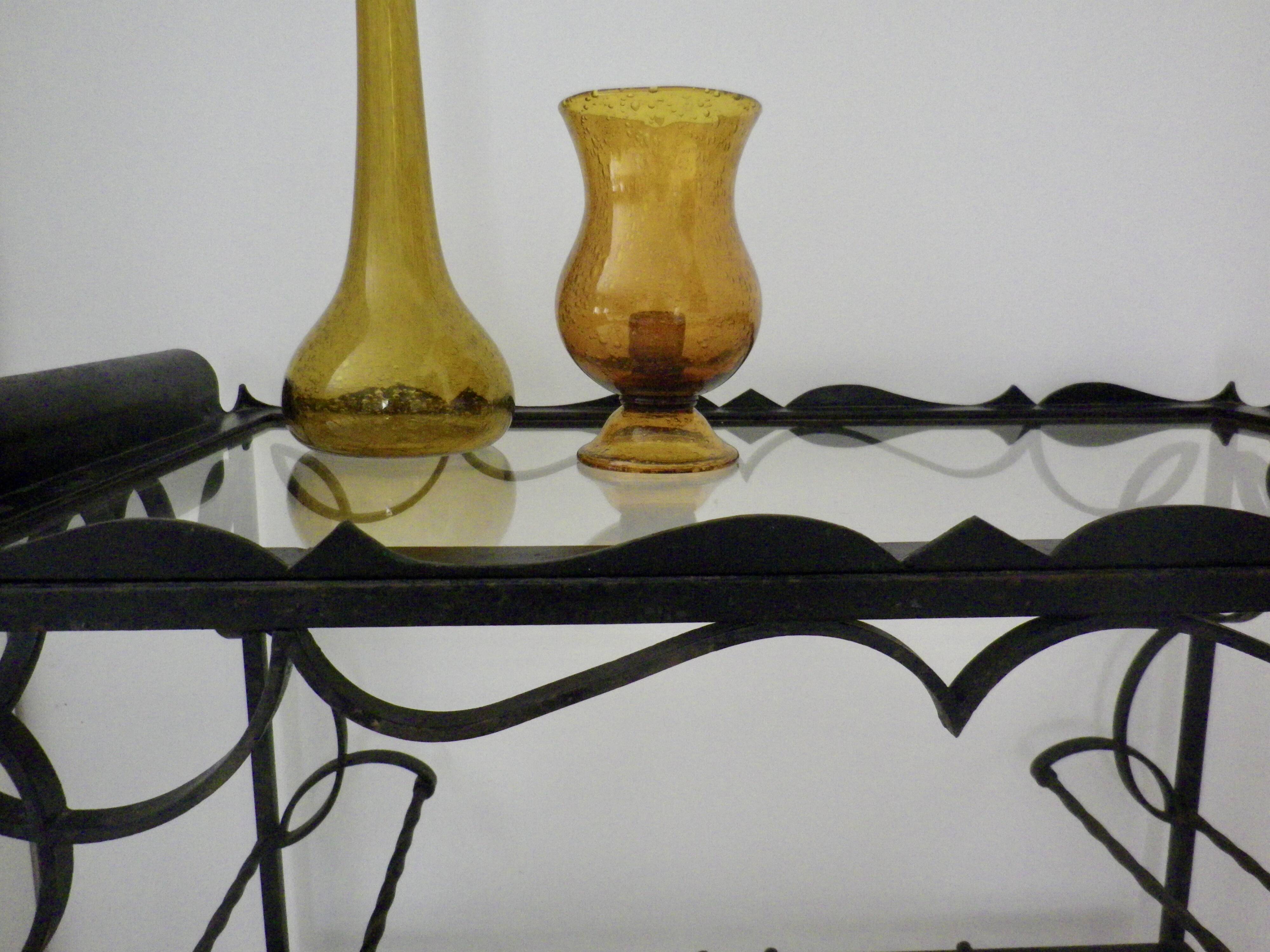 Vintage serving trolley from the 1930s-1940s.