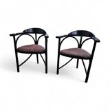 2 x Thonet triangle chair by Michael Thonet