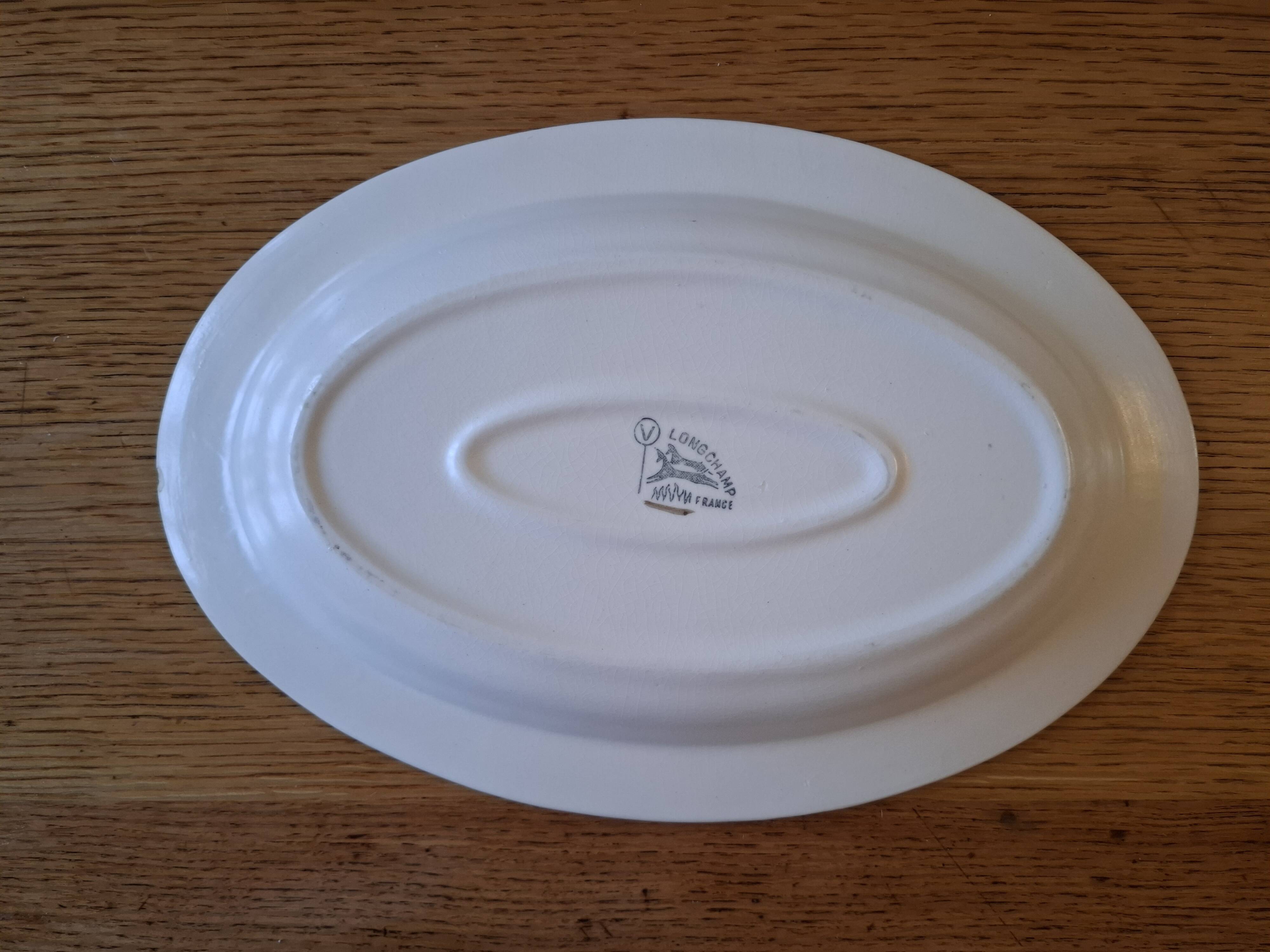 Large Longchamp platter