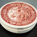 Set of 6 dessert plates and the Villeroy & Boch Rusticana serving dish