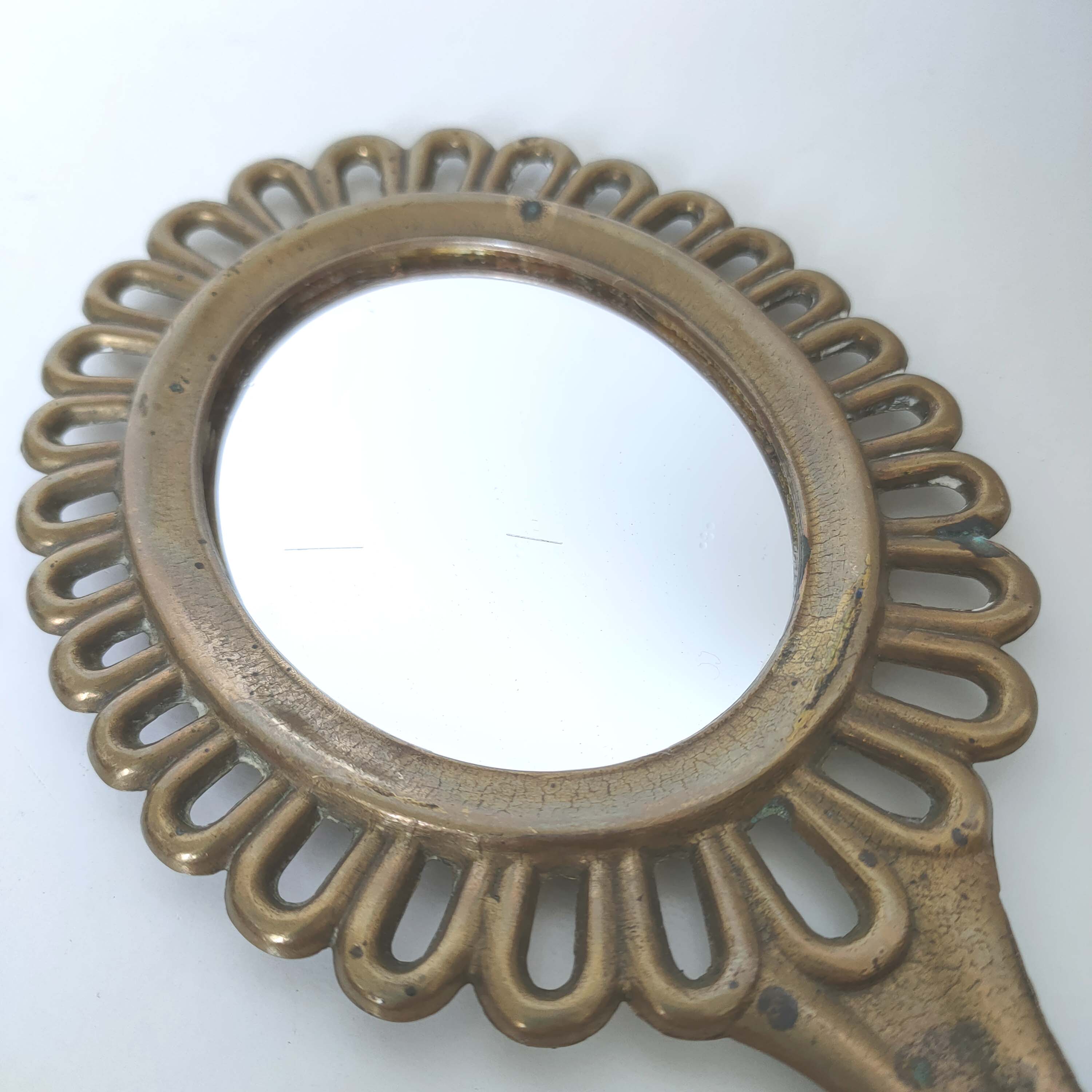 Italian hand mirror