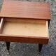 Pair of vintage bedside tables from the 60s in Scandinavian style
