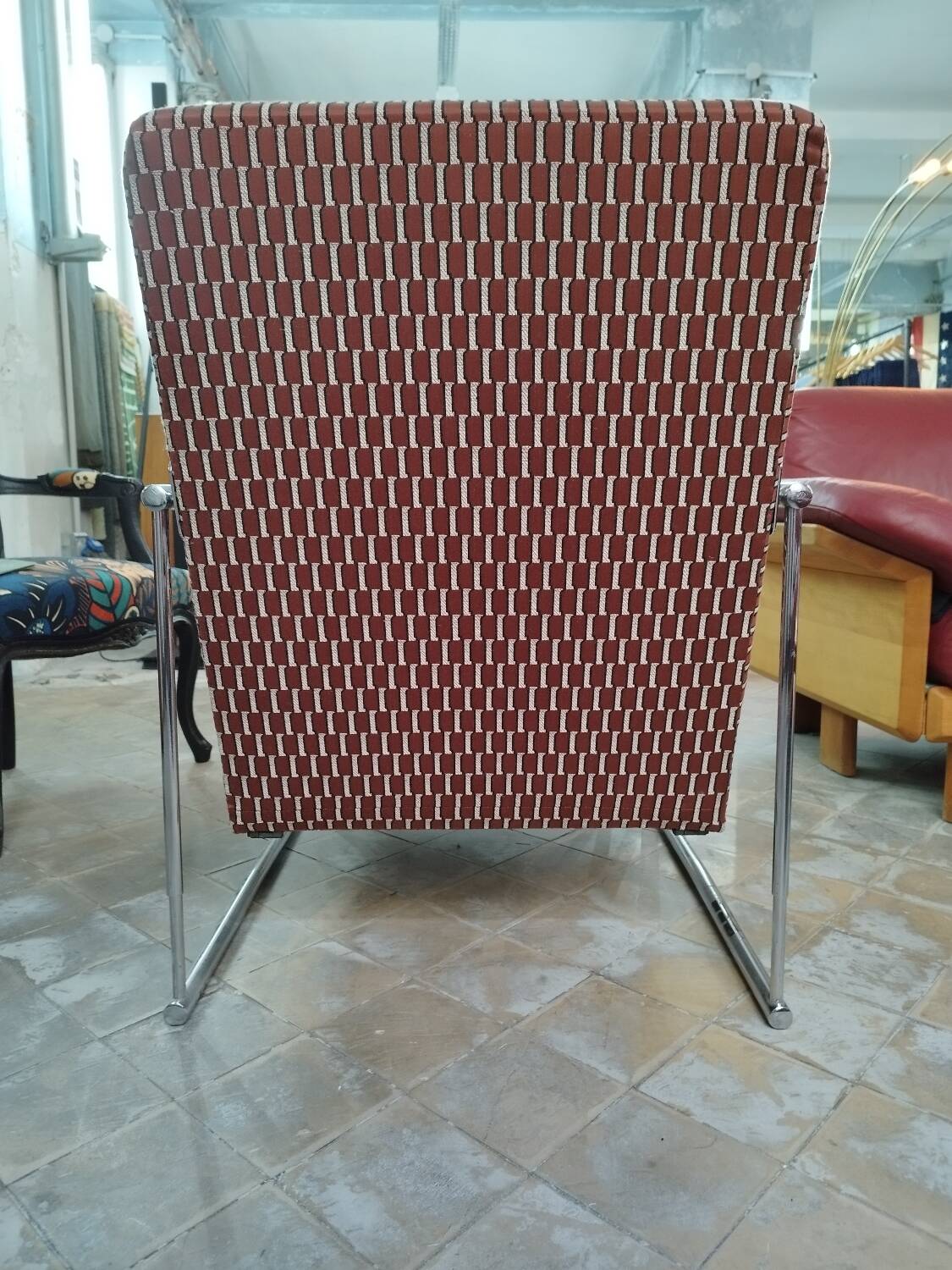 Tubular Bauhaus armchair