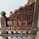 Fauteuil Ancien Pidha Rajasthan XIXeme en Palissandre