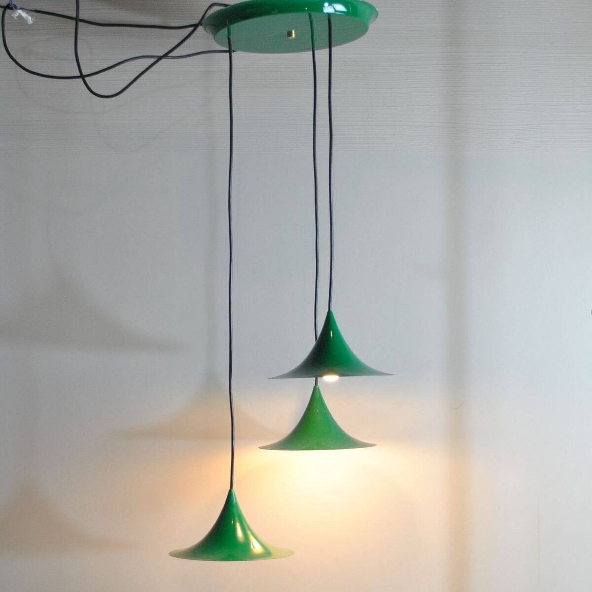 Small ceiling lamp by Fog & Mørup, 1960s, set of 3