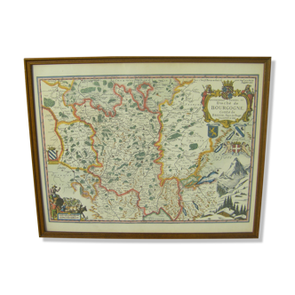 Engraving Duchy of Burgundy