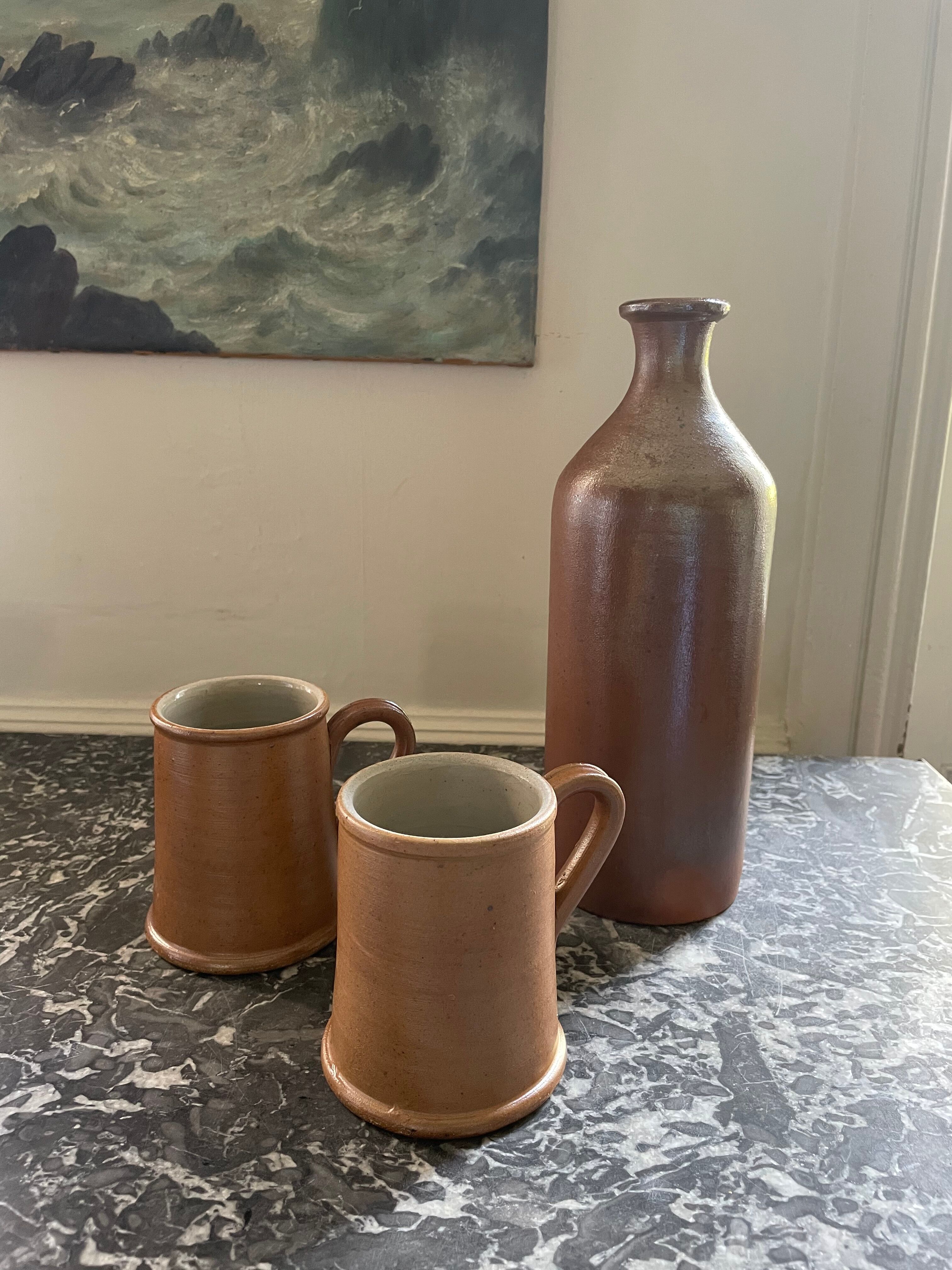 Stoneware bottle