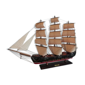 Boat wood collection Fragata Siglo XVIII - 72 cm x 54 cm in perfect condition