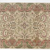 Handmade Anatolian Floral Carpet