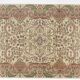 Tapis floral anatolien fait main